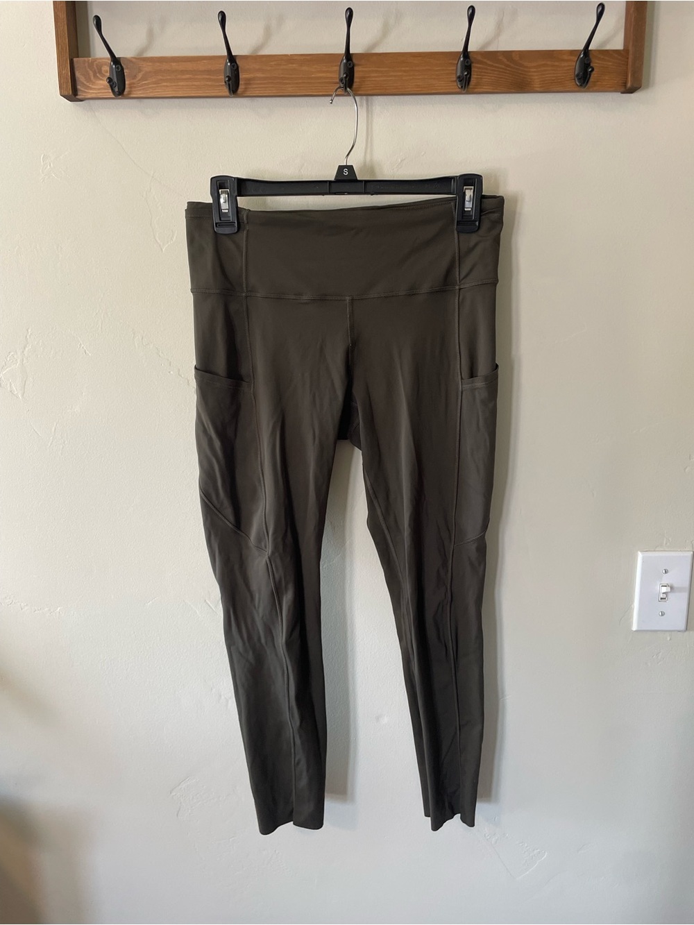 Lululemon Fast and Free Leggings - Olive Green
